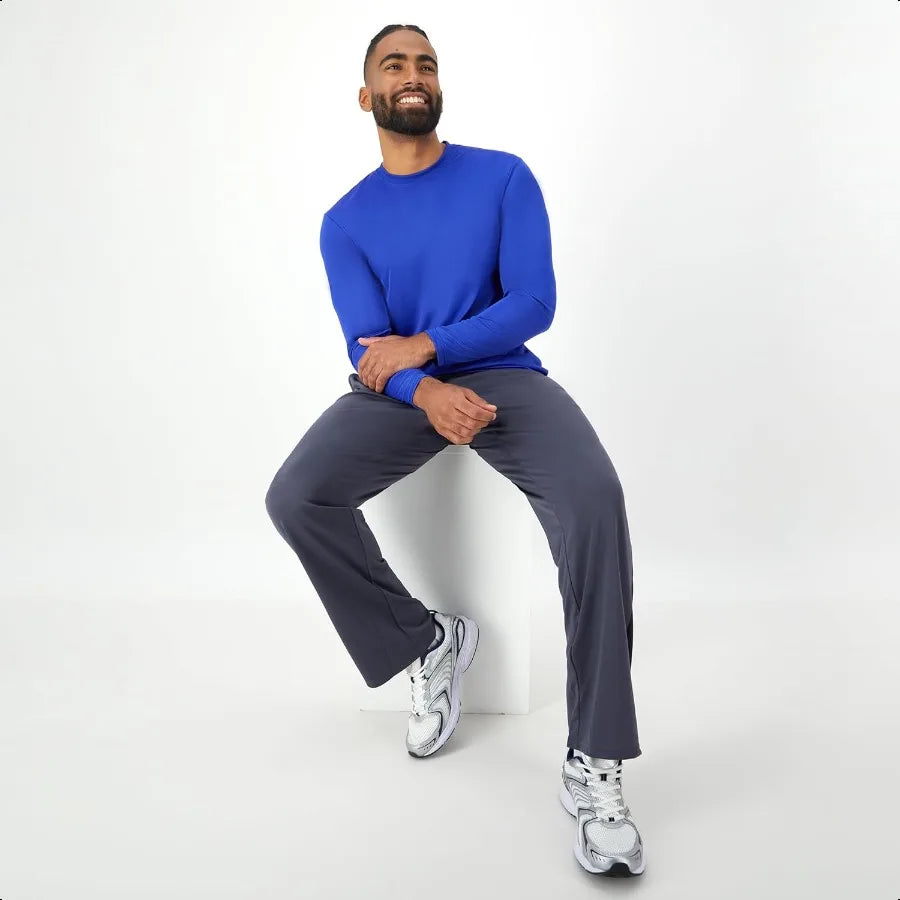 Hanes Sport Men's LongSleeve TShirt Pack Cool DRI MoistureWicking Performance TShirts Performance Tee 2Pack