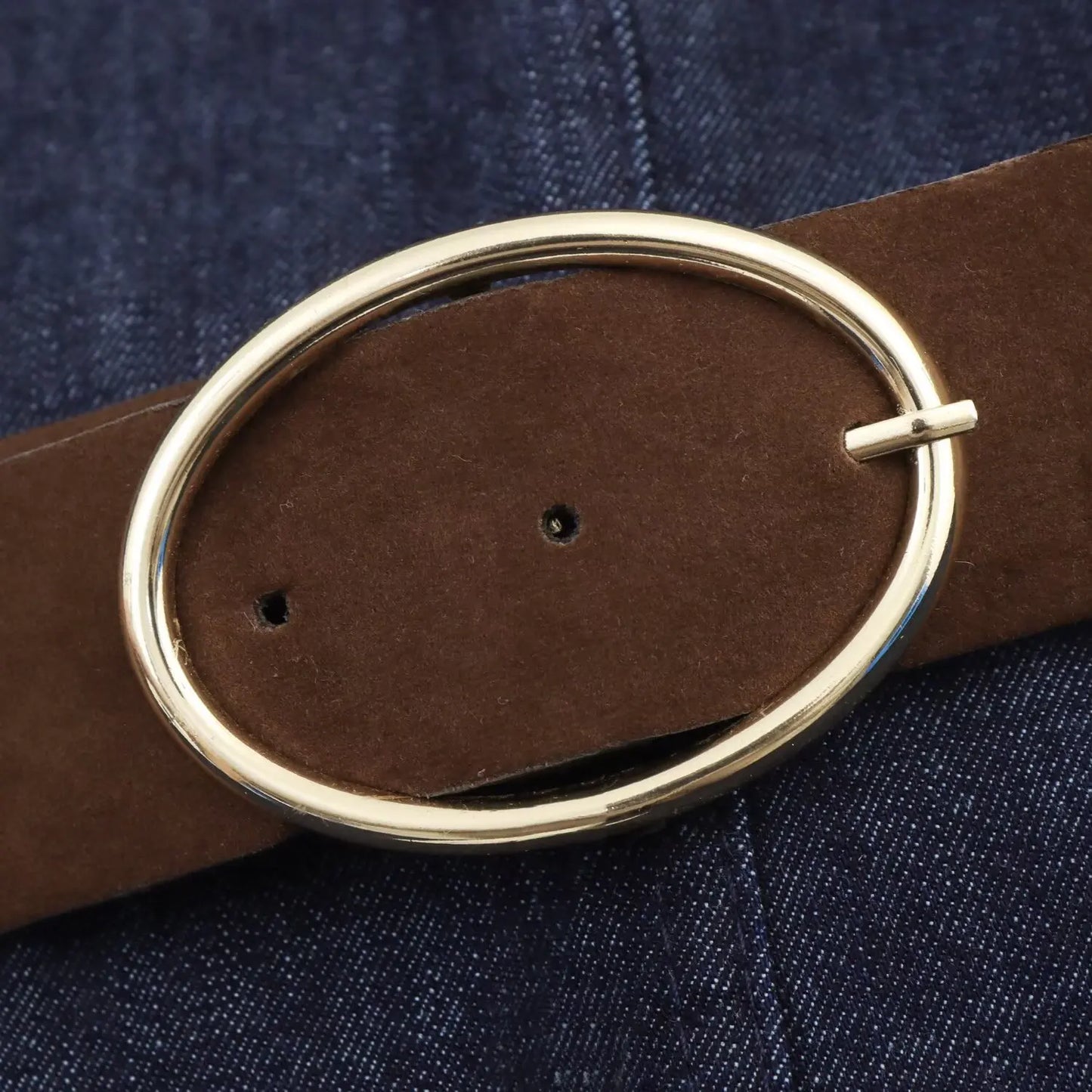 KONDALA Autumn Women Elegant Denim Belt Dress O-Neck Sleeveless Slim Long Dress 2025 Spring Fall Lady Casual Simple Denim Dress