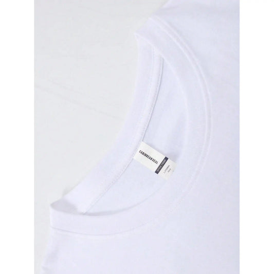 Retro Aesthetic Seafood Graphic Tees Fish Market Back Print T Shirt Short Sleeve Ocean Beach T-Shirts Women's Clothing