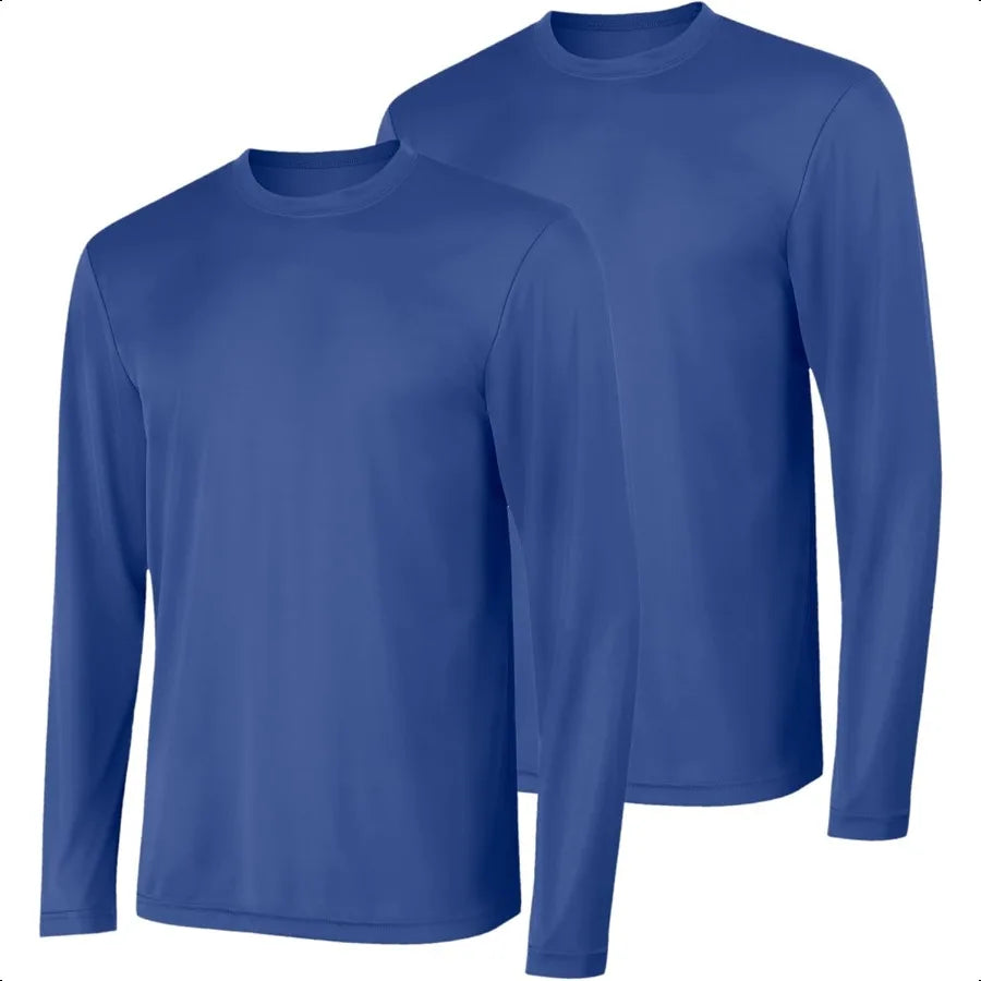 Hanes Sport Men's LongSleeve TShirt Pack Cool DRI MoistureWicking Performance TShirts Performance Tee 2Pack